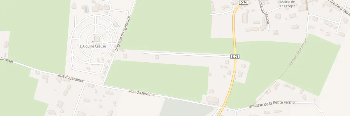 Plan du 200 Rte de Gonneville la Mallet aux Loges