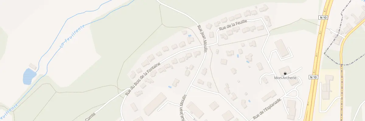 Plan du 16 Rue du Bois de la Fontaine à Fontaine-le-Comte