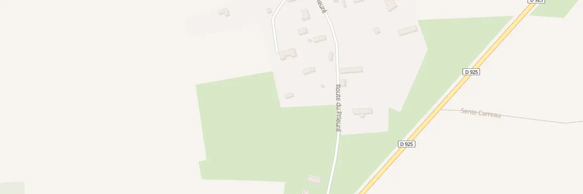 Plan du 12 Rte du Prieuré à Vergetot