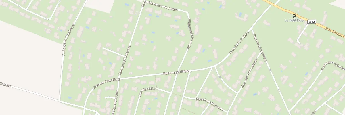 Plan du 3 All des Jonquilles à Vouneuil-sous-Biard