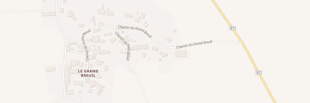 Plan du 307 Le Grand Breuil à Saint-Pierre-d’Exideuil