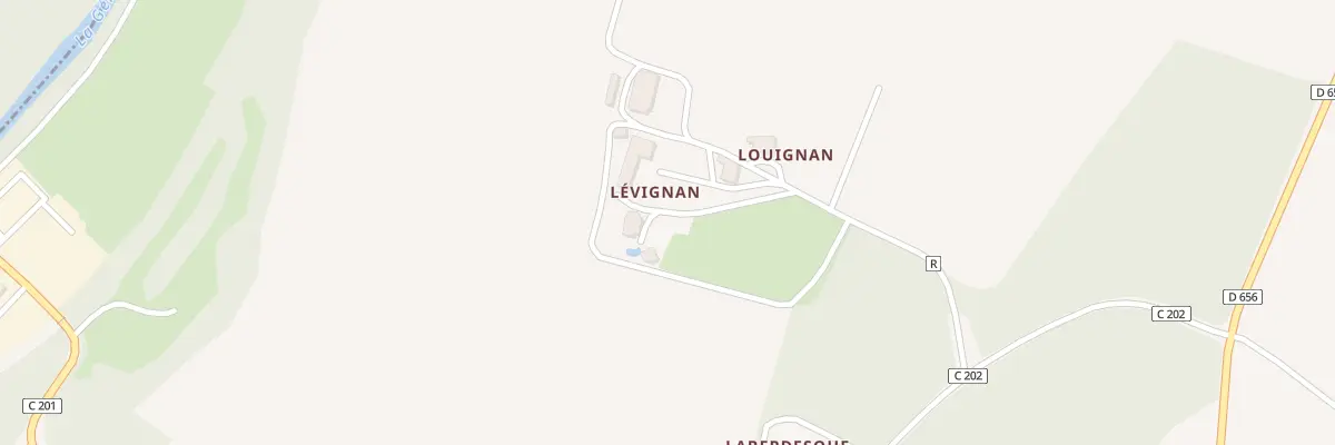 Plan du 5183 Levignan à Andiran