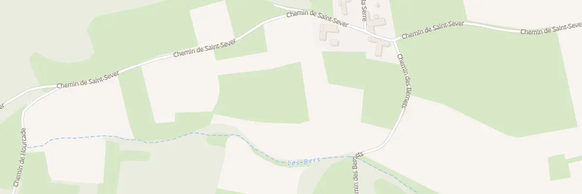 Plan du 7 Che de Saint-sever à Mazerolles