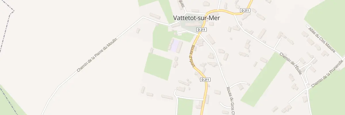 Plan du 399 Rte d’Yport à Vattetot-sur-Mer
