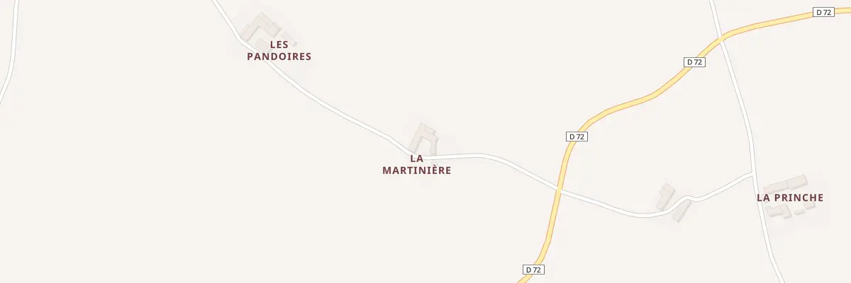 Plan du 61 La Martinière à Doussay