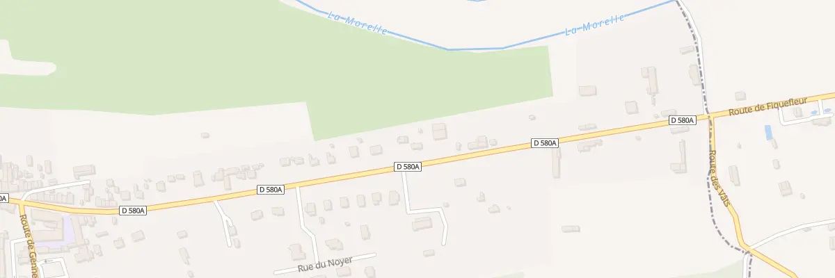Plan du 59 Rte de Rouen à La Rivière-Saint-Sauveur