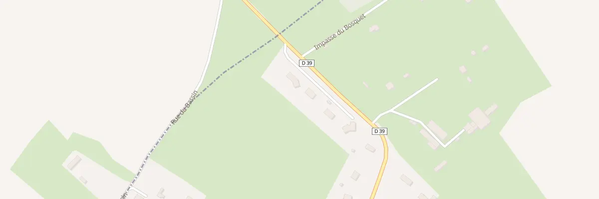 Plan du 2B Rte du Carreau à Vergetot