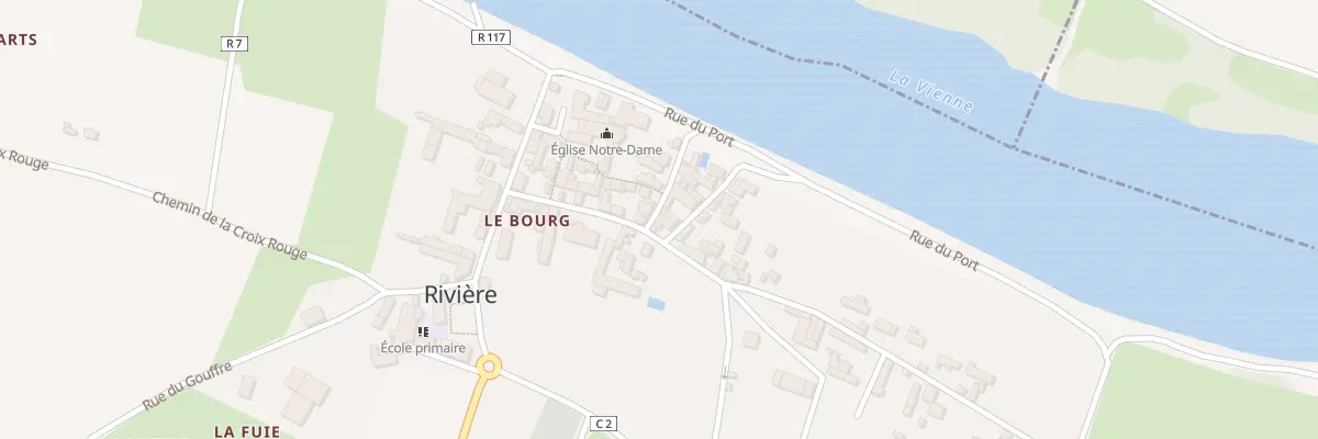 Plan du 2 Rue des Pècheurs à Rivière