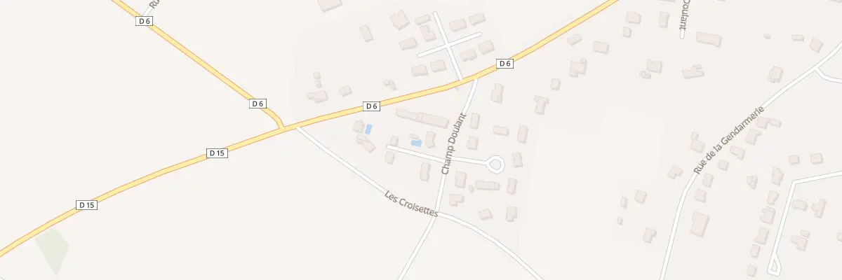 Plan du 4 Rue des Croisettes à Val-de-Bonnieure