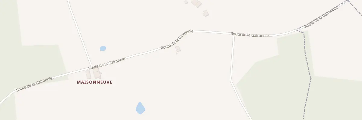 Plan du 736 Rte de la Gaironnie à Saint-Sernin