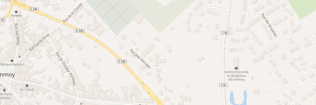 Plan du 12B Rue Jean Rameau à Écommoy