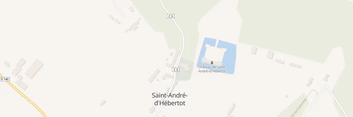 Plan du 5004 Le Bourg à Saint-André-d’Hébertot