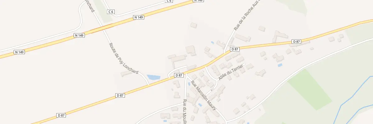 Plan du 1 Rue de la Crx de Limbre à Migné-Auxances