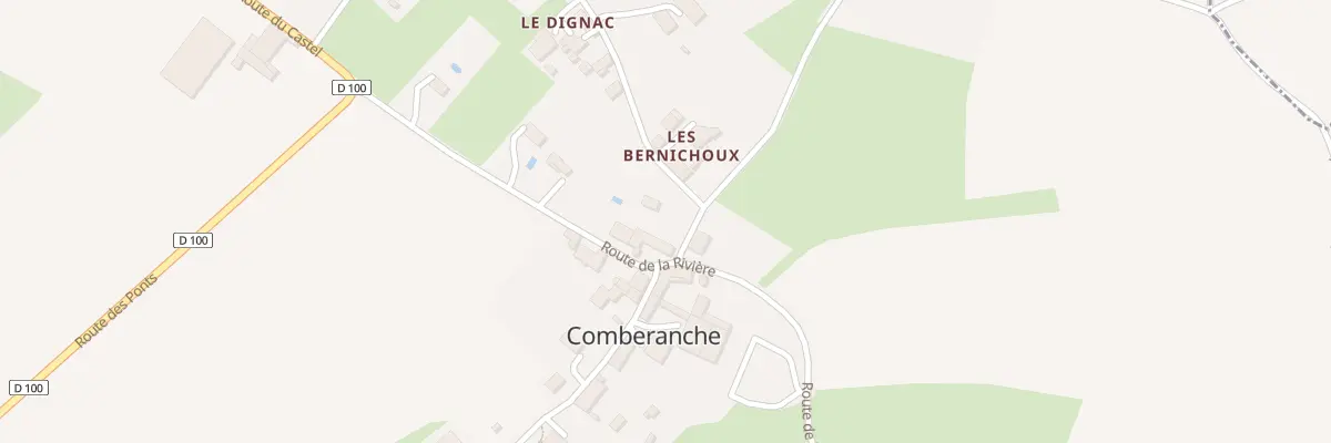 Plan du 16 Comberanche Nord à Comberanche-et-Épeluche