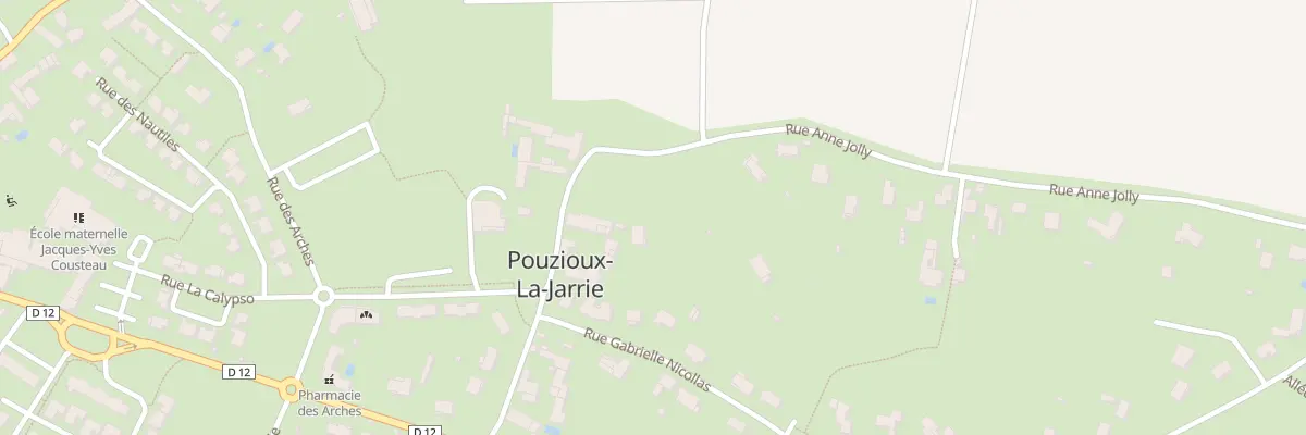 Plan du 22 Rue Anne Jolly à Vouneuil-sous-Biard