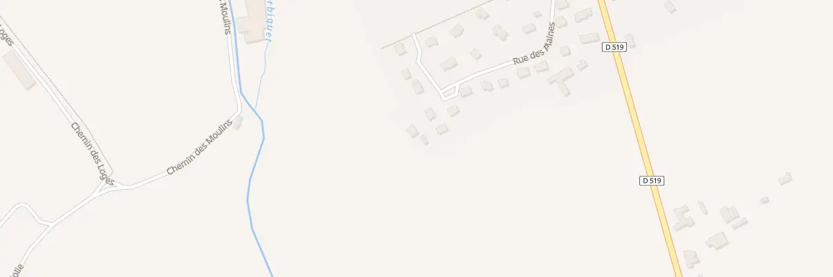 Plan du 29 Rue des Plaines à Glos