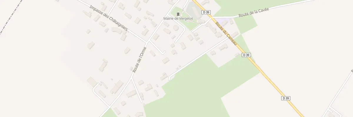 Plan du 9 Rte de l’Orme à Vergetot