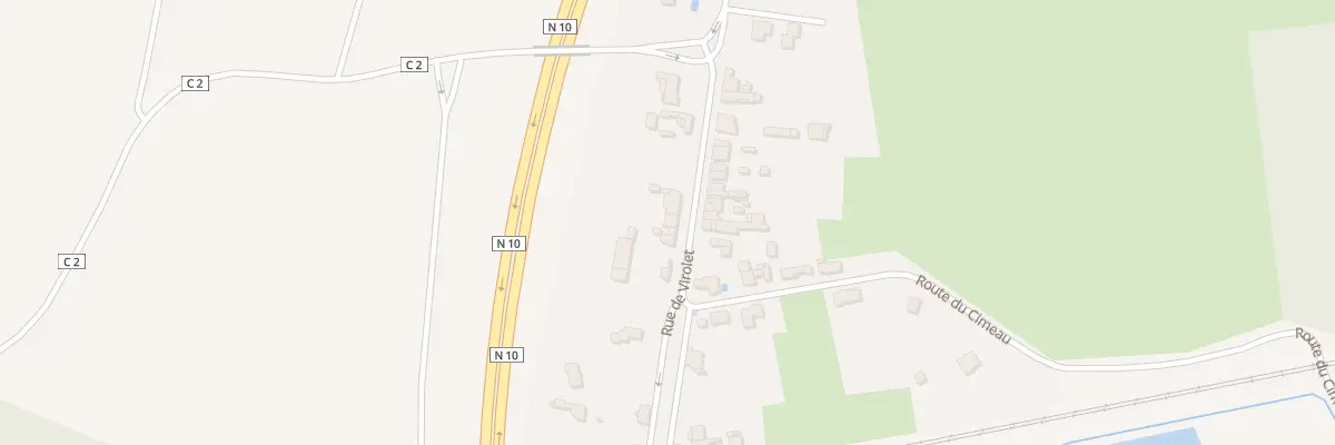 Plan du 21 Rue de Virolet à Ligugé