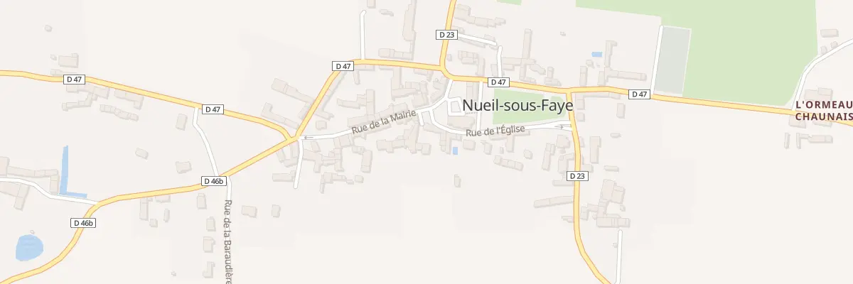 Plan du 4 Rue de l’Eglise à Nueil-sous-Faye