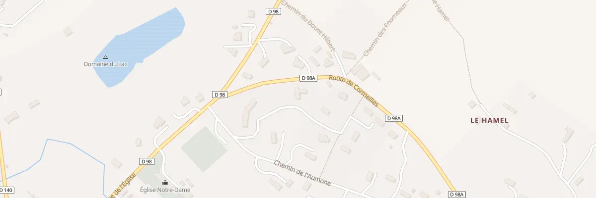 Plan du 6 Rue Le Clos des Chenes à Blangy-le-Château