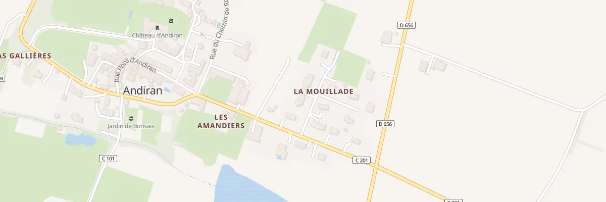 Plan du 67 Imp des Acacias à Andiran