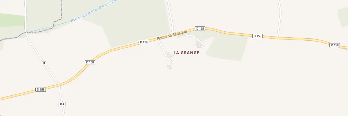 Plan du 5052 A Lagrange à Roques