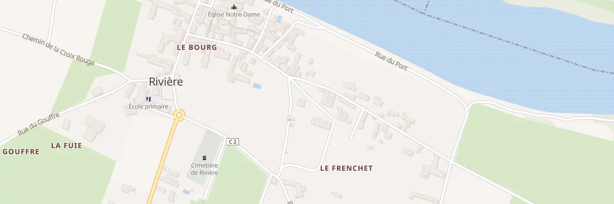 Plan du 1 Rue de la Croix de la Mission à Ligré