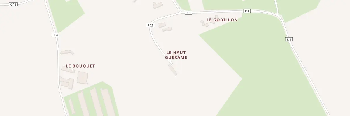 Plan du 5087A Guerame à Courgains