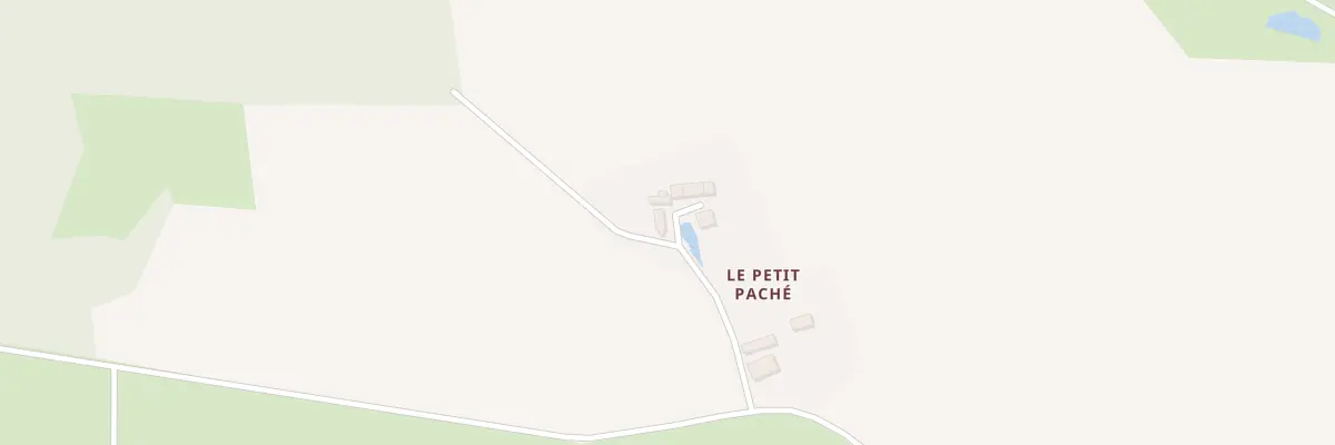 Plan du 143 Che de Paché à Villiers-au-Bouin