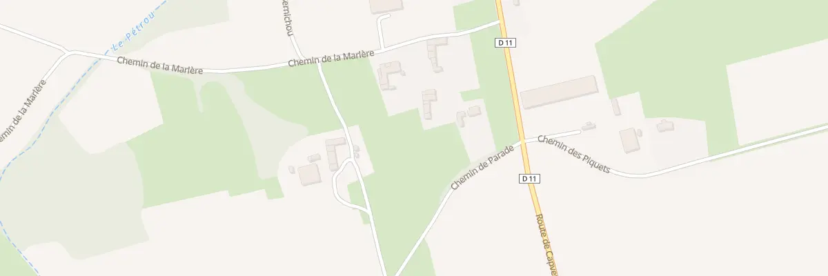 Plan du 7 Che de Marlere à Estampures