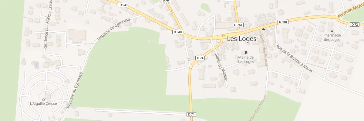 Plan du 82 Rue de la Salle des Fetes aux Loges