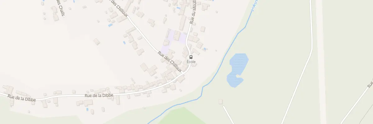 Plan du 5 Rue du Moulin de Limbre à Migné-Auxances