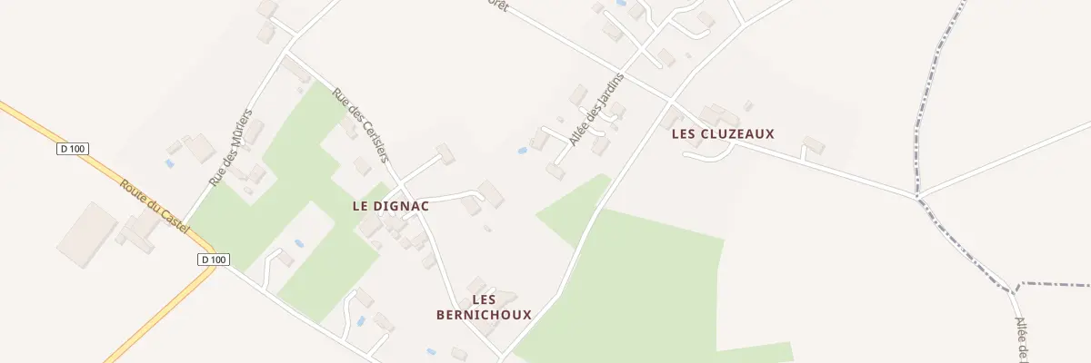 Plan du 1016 Comberanche Nord à Comberanche-et-Épeluche