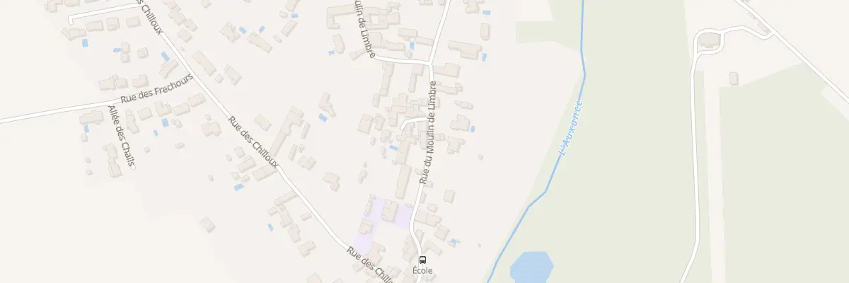 Plan du 15 Rue du Moulin de Limbre à Migné-Auxances
