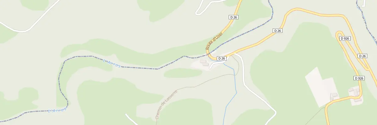 Plan du 5001 Le Village à Arrodets