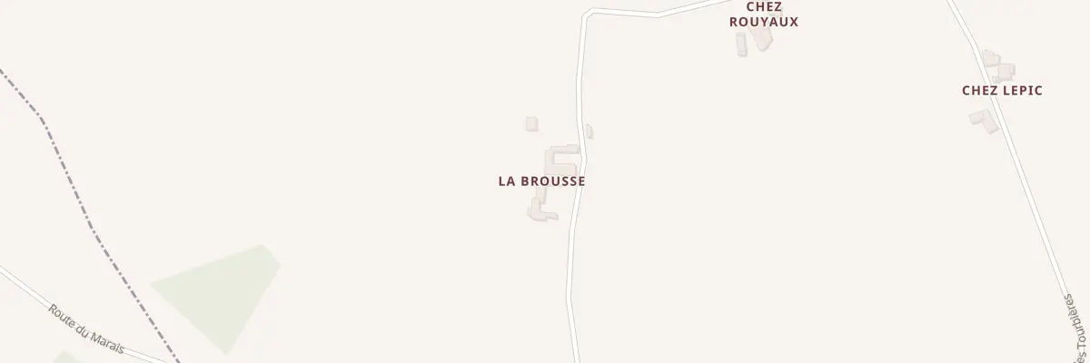 Plan du 532 Rte du Lavoir à Vendoire