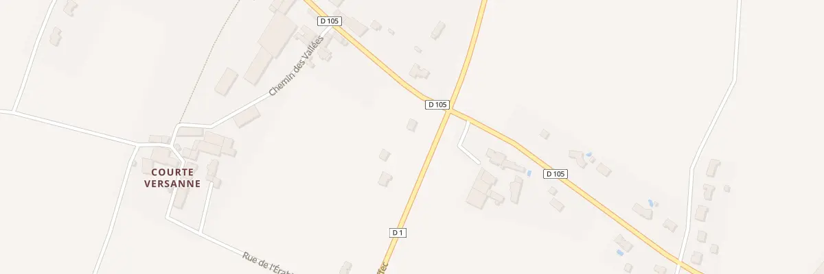 Plan du 1 Rue du 28 Aout 1944 à Saint-Gaudent