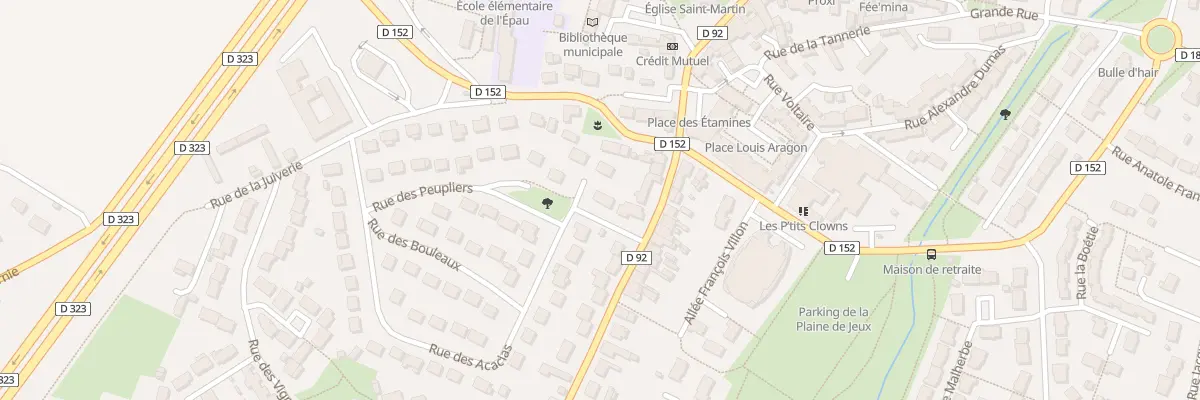 Plan du 4 Rue des Peupliers à Changé