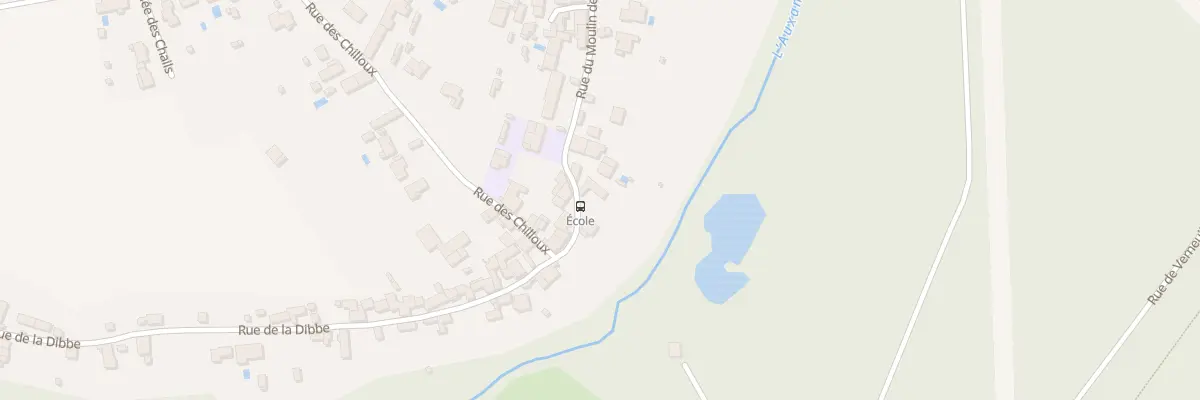 Plan du 2 Rue du Moulin de Limbre à Migné-Auxances