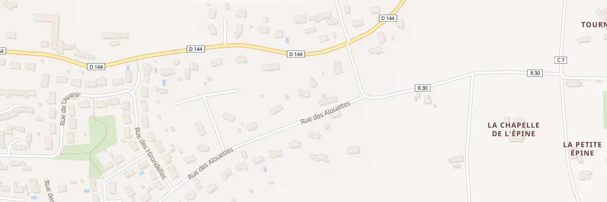 Plan du 73 Rue des Alouettes à Teloché