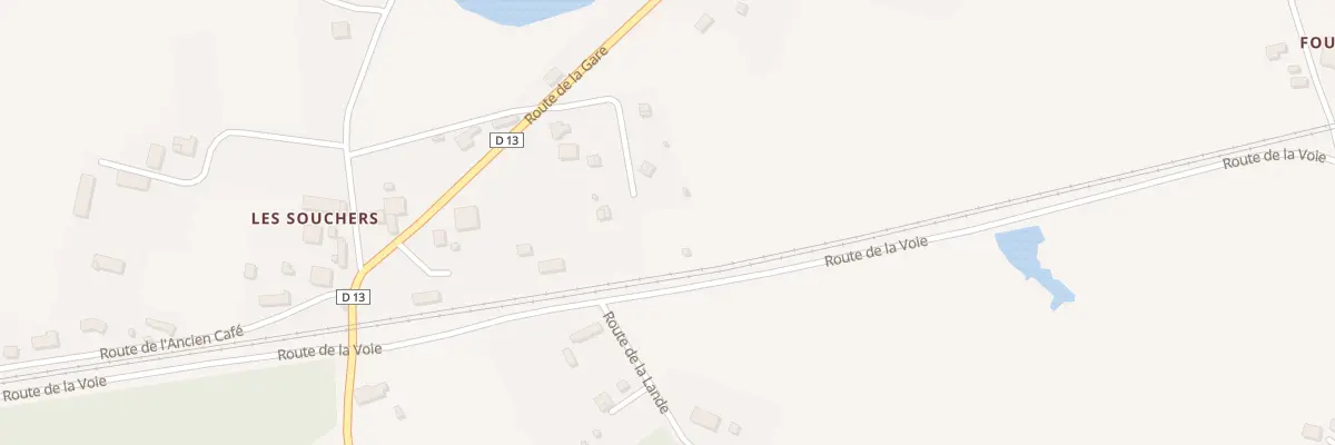 Plan du 224B Rte de la Gare à Beaupouyet