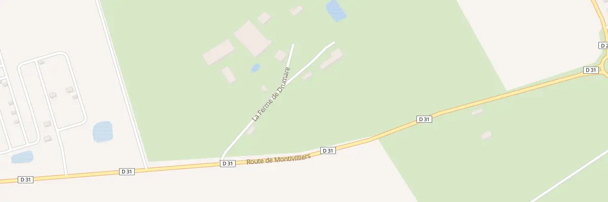 Plan du 608 Rte de Montivilliers à Sainneville
