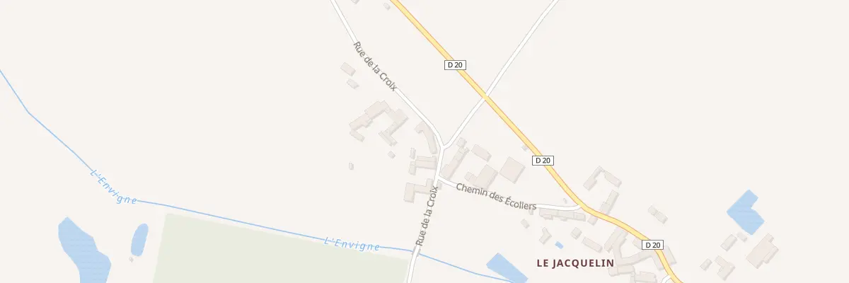 Plan du 16 Rue de la Croix à Doussay