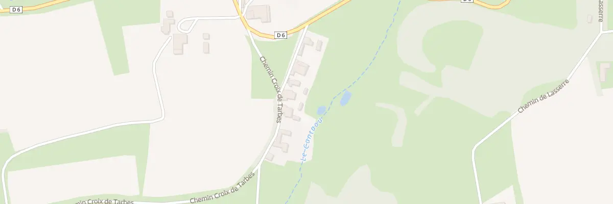 Plan du 5 Che Croix de Tarbes à Antin