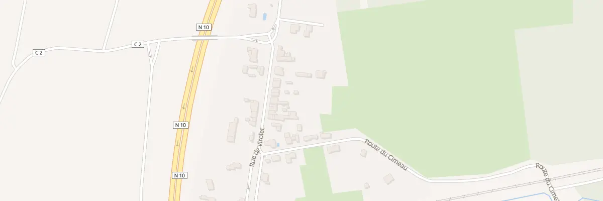 Plan du 18 Rue de Virolet à Ligugé