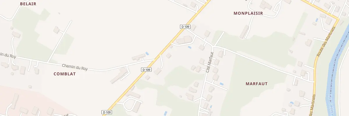 Plan du 45 Rue du Général Nismes à Barbaste