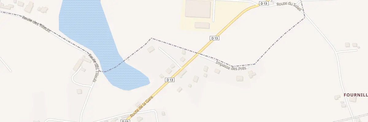 Plan du 421 Rte de la Gare à Beaupouyet