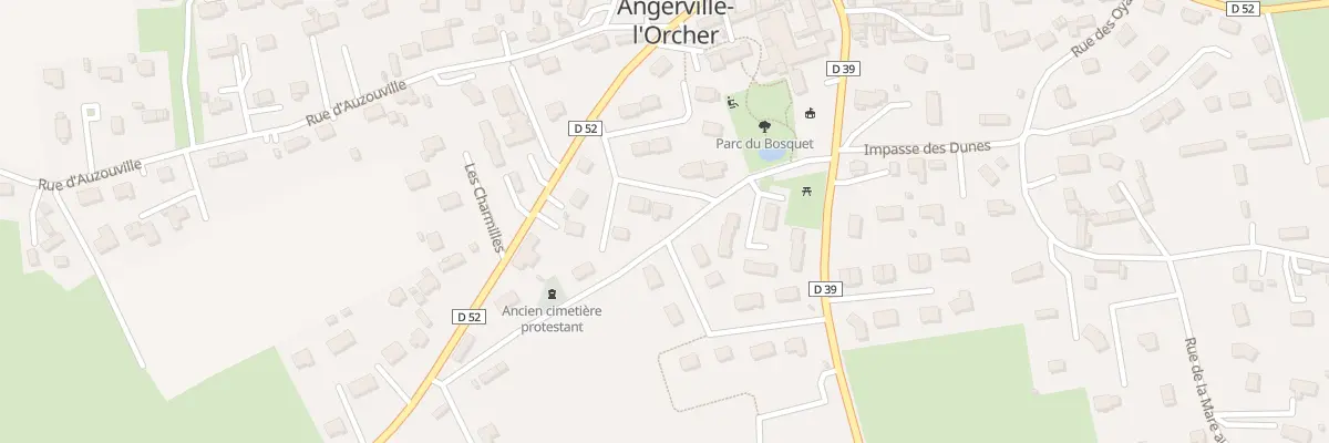 Plan du 14 Lot Les Enouettes à Angerville-l’Orcher