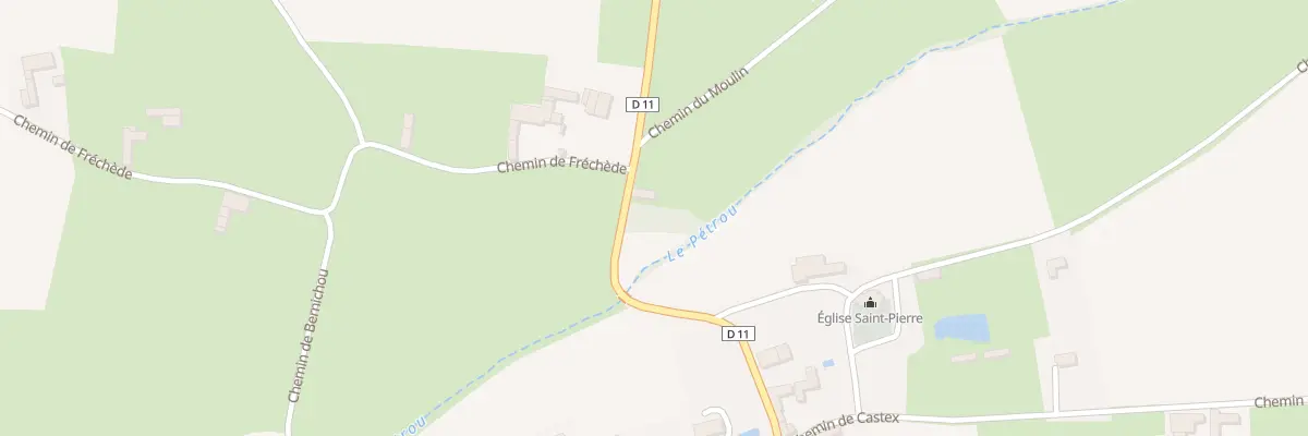 Plan du 5026 Bidau à Estampures