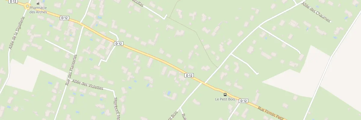 Plan du 24 Rue Firmin Petit à Vouneuil-sous-Biard